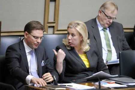 Katainen led alliance govt. faces popularity crisis
