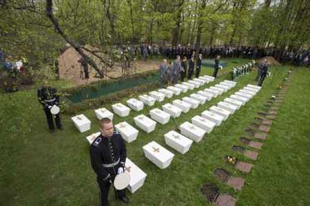 50 deceased heroes buried