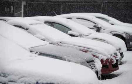 Heavy snowfall was projected on a Saturday morning in southern Finland