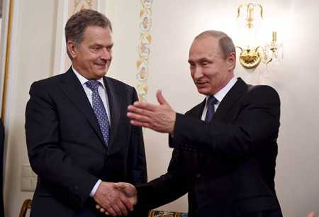 Niinistö, Putin discuss bilateral trade, Ukraine situation