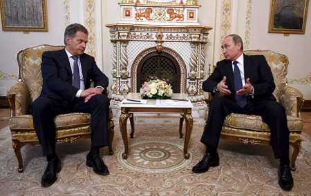 Niinistö, Putin discuss bilateral trade, Ukraine situation