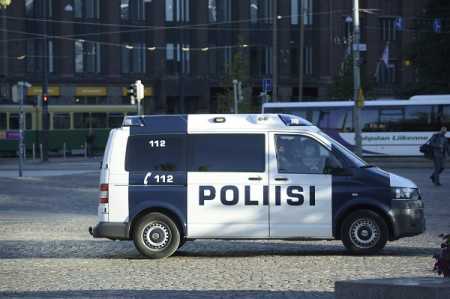 Finnish-Swedish joint police patrol from 2017