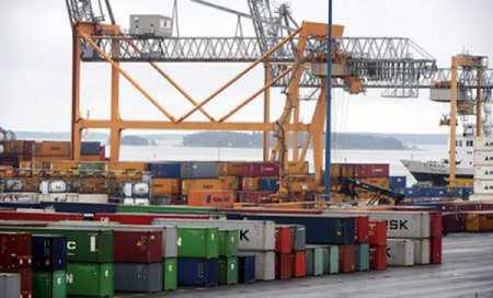 Value of exports slides by 11% in April