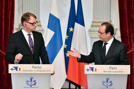 Finland, France for common EU defence policy