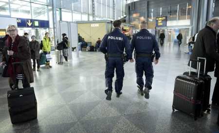 Airport security stepped up at Helsinki