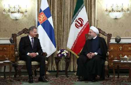 Finland, Iran vow to promote ties