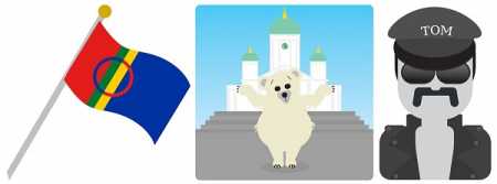 Sámi flag, Tom of Finland added to emojis
