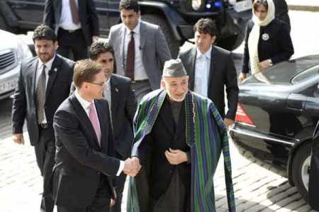 Karzai, Katainen sign cooperation accord