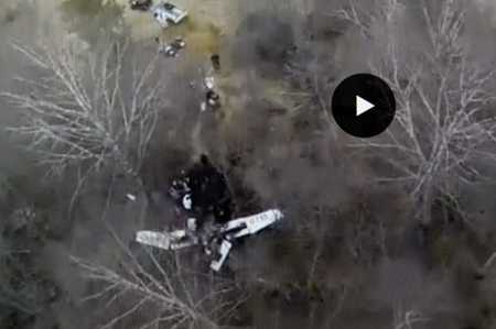 Third aircraft crashes  in a week
