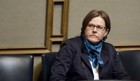 The Minister for International Development, Heidi Hautala. Photo Lehtikuva
