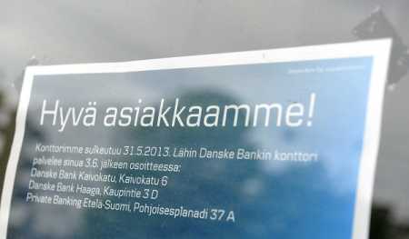 Danske Bank to close 37 branches in Finland