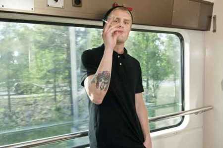 Smoking free train services from today