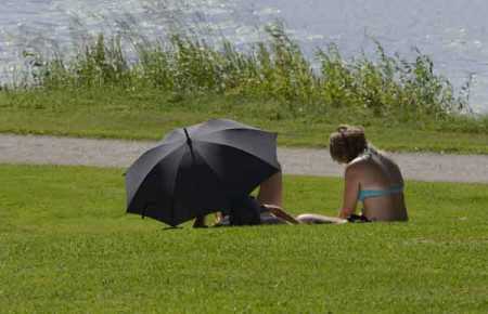 Hot spell to continue this week