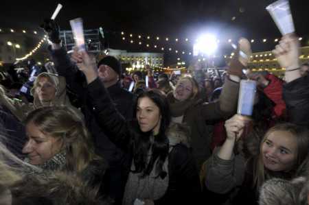 Finns welcome New Year with festivity
