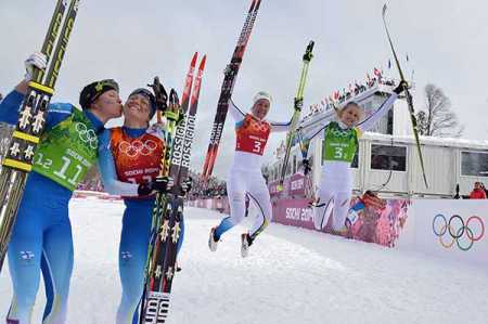 Skiers bring first gold for Finland