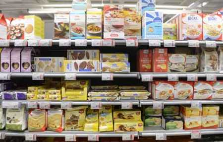 Gluten-free products available for sale on the shelf Helsinki, 12 March 2014.Photo Lehtikuva