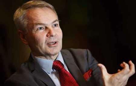 Minister for International Development Pekka Haavisto.Photo Str Lehtikuva