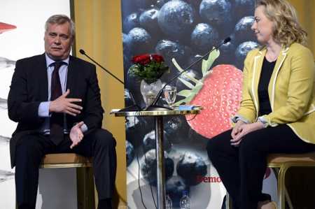 File picture of two aspirants Jutta Urpilainen and Antti Rinne. Photo Lehtikuva.