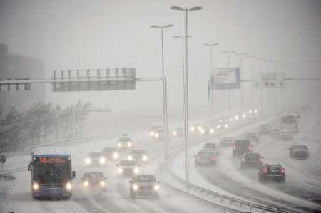 Christmas Eve traffic in southern Finland on Wednesday.