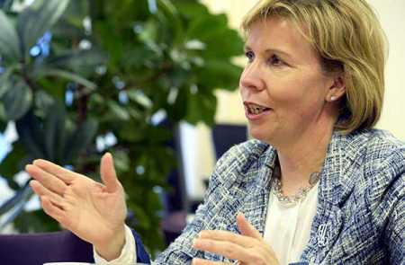 Minister of Justice Anna-Maja Henriksson.File Photo- Lehtikuva.