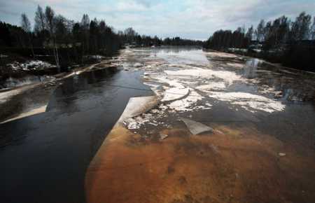 Huge snow may cause floods in Lapland
