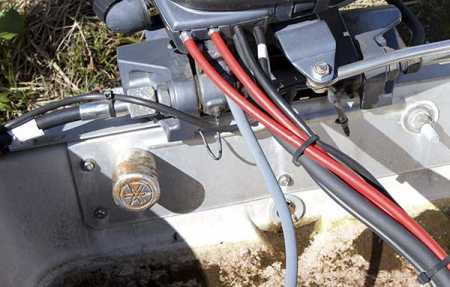 outboard motor. Photo – Str / Lehtikuva.