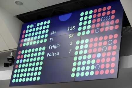 Juha Sipilä was elected Prime Minister by 128 votes to 62 in the parliament on Thursday.