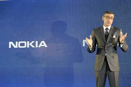 President and Chief Executive Officer of Nokia Rajeev Suri. Photo- Lehtikuva.