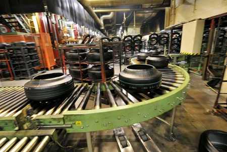 Nokia Tyres factory in Nokia, Finland. Photo- Lehtikuva.
