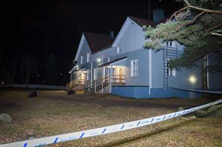 Police isolated the area in Joutseno on Saturday after the body of the teenage girl recovered. File Photo – Str / Lehtikuva.