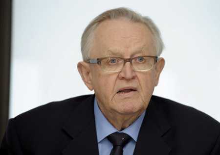 Former President Martti Ahtisaari. Photo – Lehtikuva.