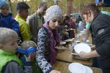 Few minor refugees reunited with parents