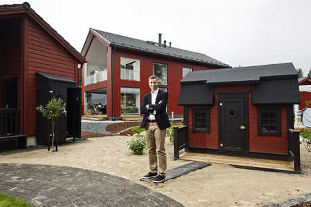 Chief organiser of the Housing Expo in Seinäjoki on Thursday. Photo Lehtikuva.