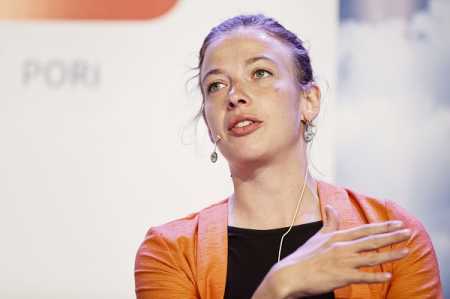 The chair of the Vasemmistoliitto (Left Alliance), Li Andersson. File Photo Lehtikuva.